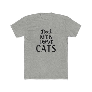 Real Men Love Cats Tee - Furbaby Flowers LLC