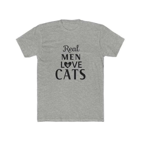 Real Men Love Cats Tee - Furbaby Flowers LLC