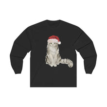 Load image into Gallery viewer, Santa Paws Ragamuffin Long Sleeve Tee - Furbaby Flowers LLC