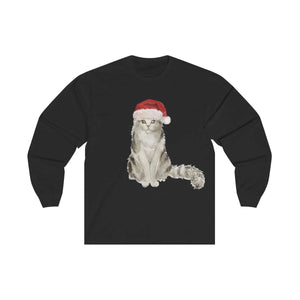 Santa Paws Ragamuffin Long Sleeve Tee - Furbaby Flowers LLC