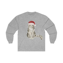 Load image into Gallery viewer, Santa Paws Ragamuffin Long Sleeve Tee - Furbaby Flowers LLC