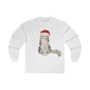 Santa Paws Ragamuffin Long Sleeve Tee - Furbaby Flowers LLC