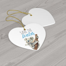 Load image into Gallery viewer, Save the Koalas- Christmas Ornament - Pink N Paw