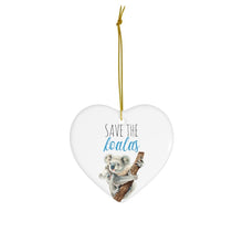 Load image into Gallery viewer, Save the Koalas- Christmas Ornament - Pink N Paw