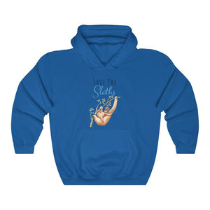 Save the Sloths - Unisex Heavy Blend Hooded Sweatshirt - Pink N Paw