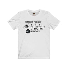 Load image into Gallery viewer, Surround yourself with hedghogs- Short Sleeve Tee - Furbaby Flowers LLC