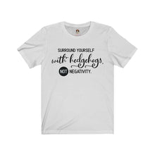 Load image into Gallery viewer, Surround yourself with hedghogs- Short Sleeve Tee - Furbaby Flowers LLC